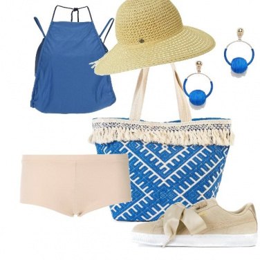 Outfit Al mare in bici