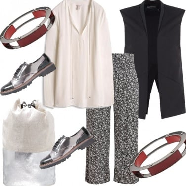 Outfit Andiamo a lavorare in scooter