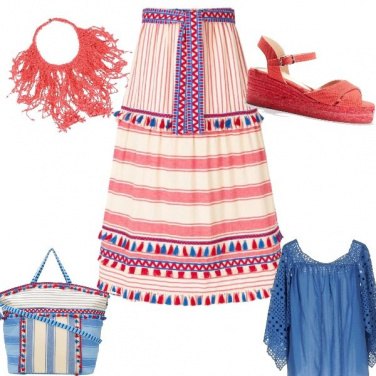 Outfit Booho capo caccia