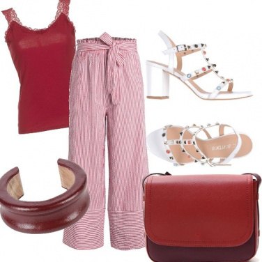 Outfit Il pantalone ampio e fresco