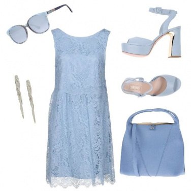 Outfit Bon Ton #6844 Turchese
