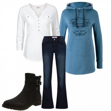 Outfit Botas Azul Mujer: 8 Outfit Mujer | Bantoa