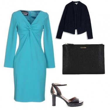Outfit Abito turchese