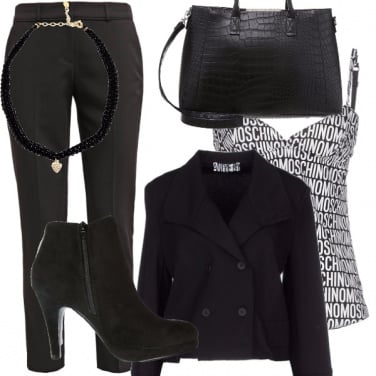 Outfit Nero & white