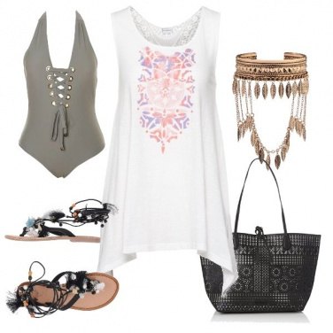 Outfit Boho marine