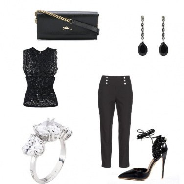 Outfit Nero elegante