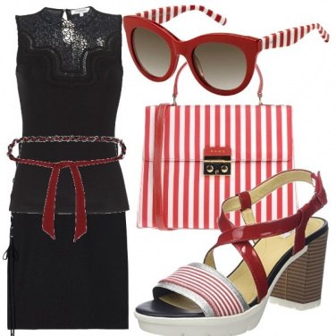 Outfit Colore agli accessori