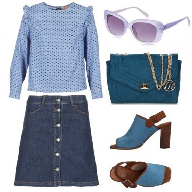 Outfit La mini a trapezio