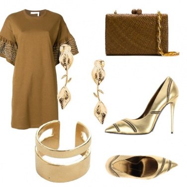 Outfit Bronze & gold