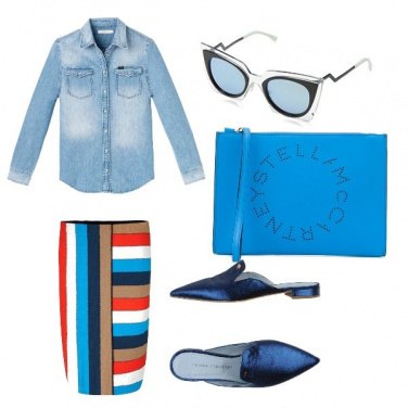 Outfit Nel blu dipinto di blu