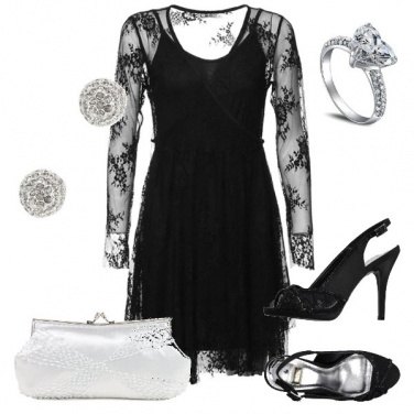 Outfit L\'abito in pizzo