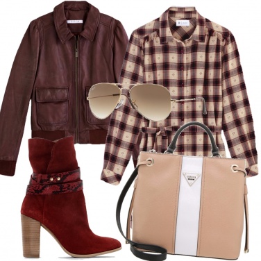 Outfit Chemisier in autunno.