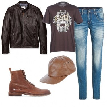 Outfit Biker Rock #248
