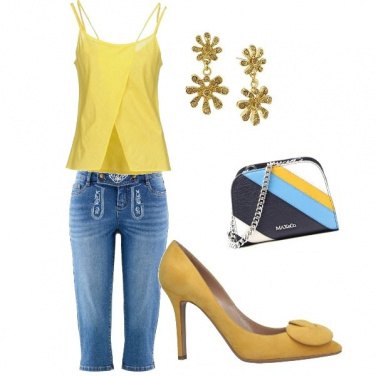 Outfit Elegante in jeans