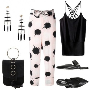 Outfit Pantalone a pigiama...