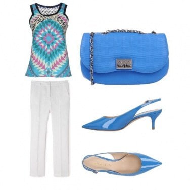 Outfit Turchese