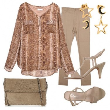 Outfit Camicia fantasia