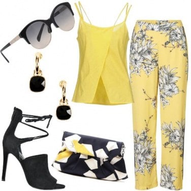 Outfit Giallo solare