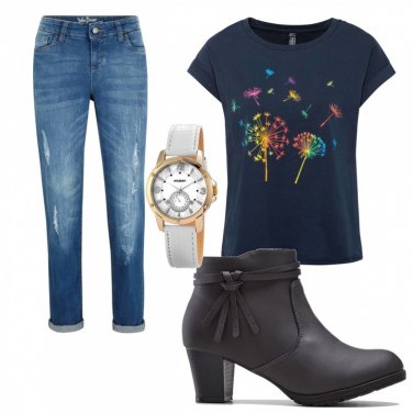 Outfit Botines Negro Mujer: 9 Outfit Mujer | Bantoa