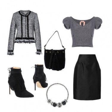 Outfit Romantica anche a lavoro