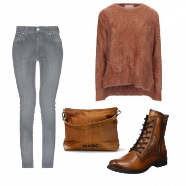 Outfit Vaqueros Marrón Mujer: 7 Outfit Mujer | Bantoa