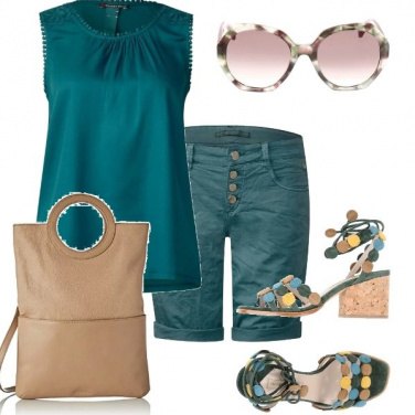Outfit Petrolio