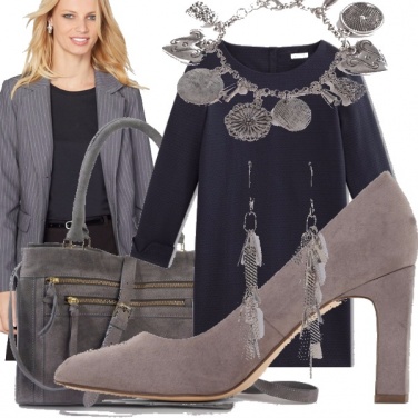 Outfit Taglie comode per il lavoro