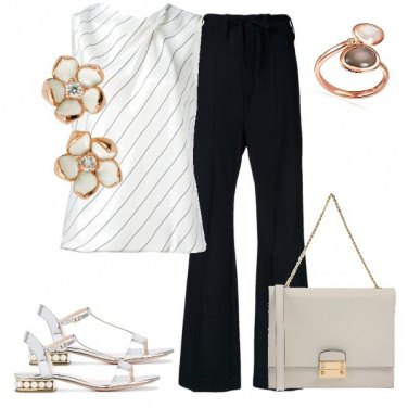 Outfit Il top rigato