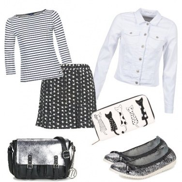 Outfit Spartoo star and stripes