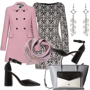 Outfit Delizioso il cappottino rosa