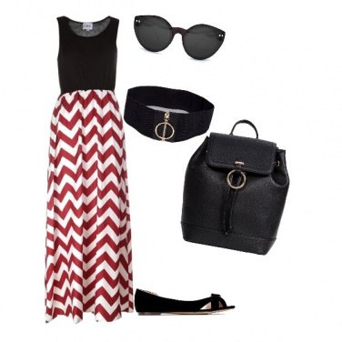 Outfit Long skirt for a day out
