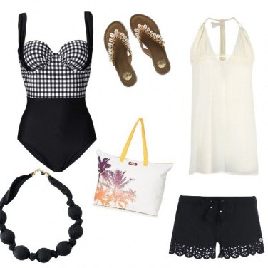 Outfit Curvy beach