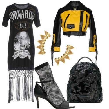 Outfit Frange Rock
