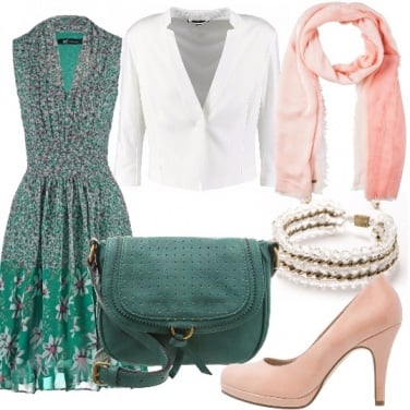 Outfit Vestito fiorato