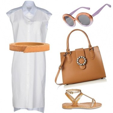 Outfit Tendenza estate: lo chemisier