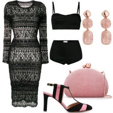 Outfit Vestiti in tricot sexy soft e culottes