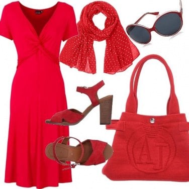 Outfit Red passion