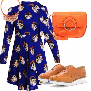 Outfit Vestito con stampa