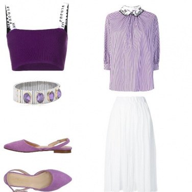 Outfit Lavanda look