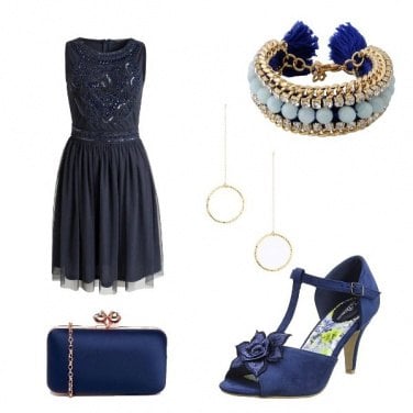 Outfit Sinfonia in blu
