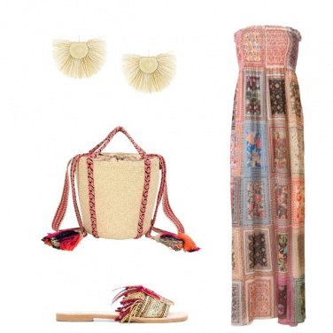Outfit L’abito patchwork