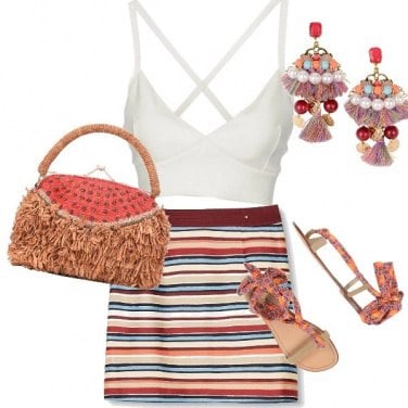 Outfit orecchini gipsy chic