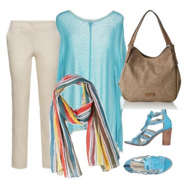 Outfit Qualcosa di turchese