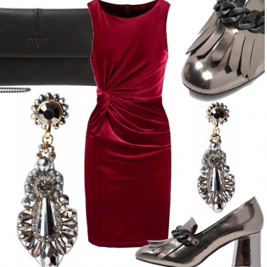 Outfit Bon tono in rosso
