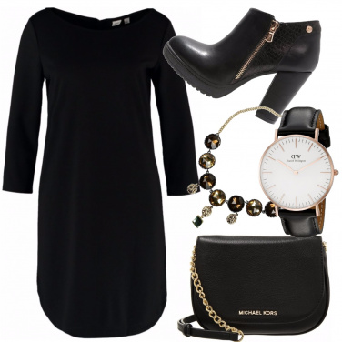 Outfit Serata in nero