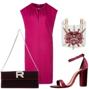 Outfit Sandali in velluto