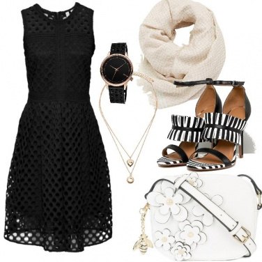 Outfit Abito texturizzato