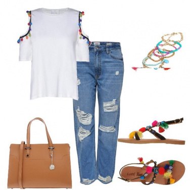 Outfit Tocchi colorati qua e la