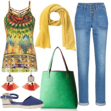 Outfit Un\'esplosione di colori