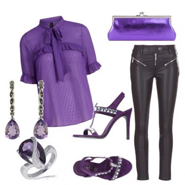 Outfit Panta aggressivo e camicia bon ton